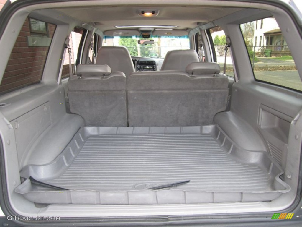 1999 Explorer XLT 4x4 - Oxford White / Medium Graphite Grey photo #24