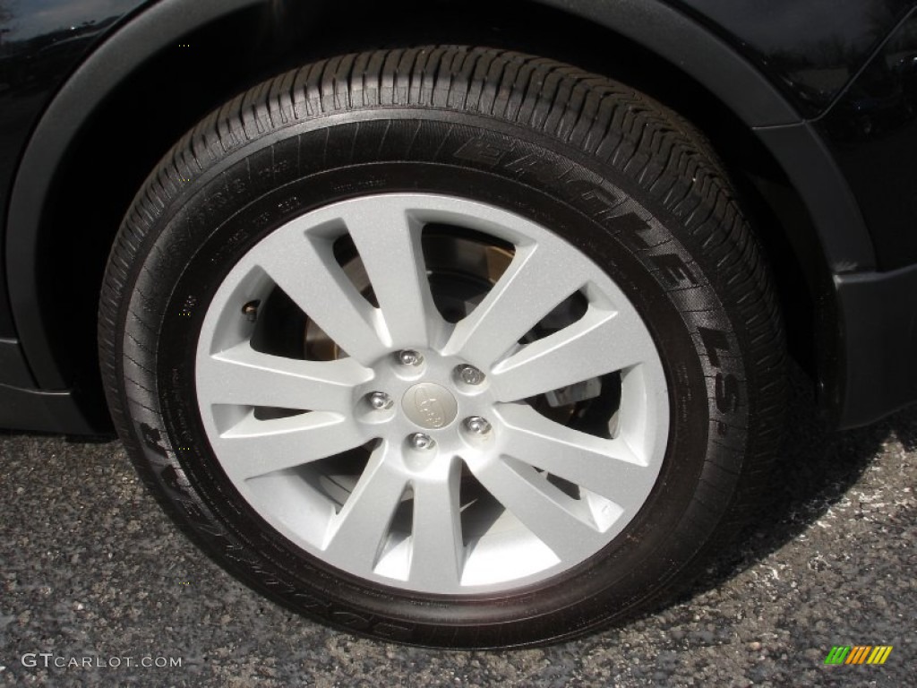 2011 Tribeca 3.6R Limited - Crystal Black Silica / Desert Beige photo #8