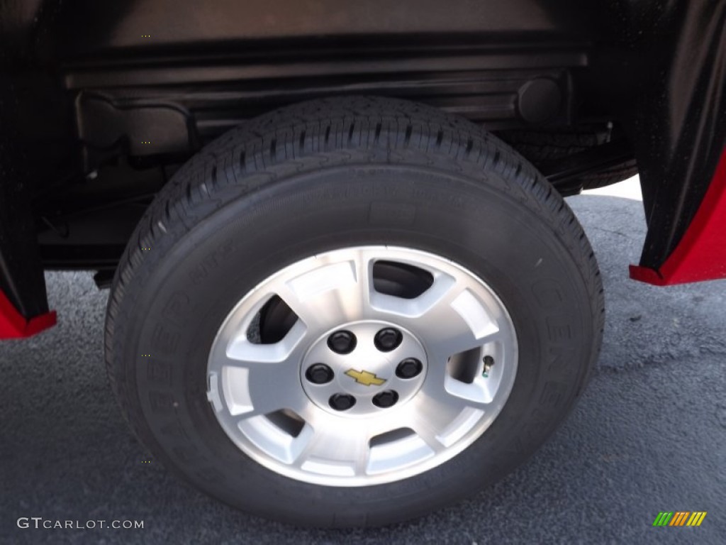 2012 Silverado 1500 LT Extended Cab - Victory Red / Ebony photo #16