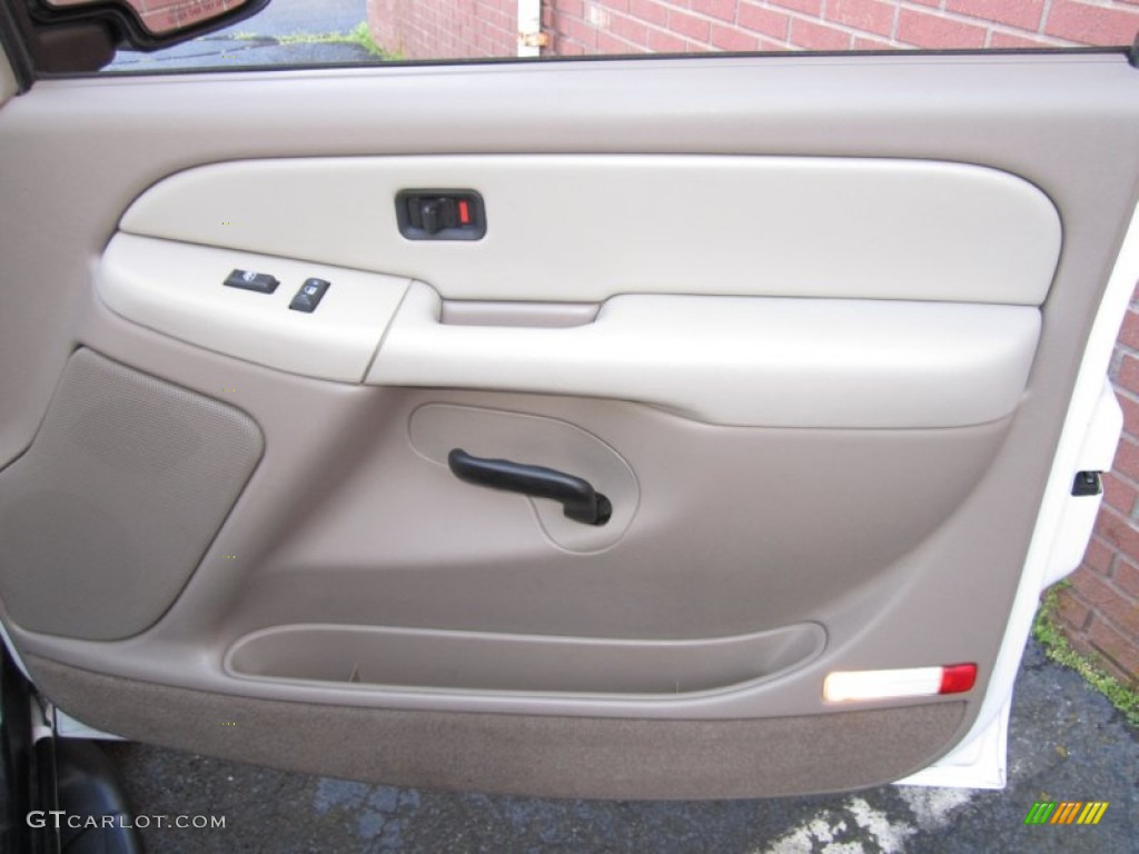 2001 GMC Yukon XL SLT 4x4 Neutral Tan/Shale Door Panel Photo #63004169