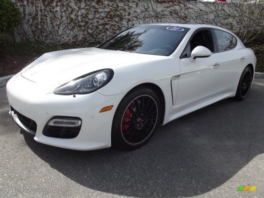 Carrara White 2011 Porsche Panamera Turbo Exterior Photo #63004637