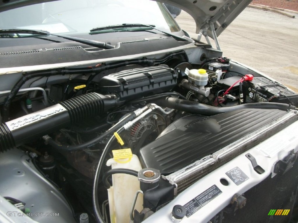 1999 Dodge Ram 1500 SLT Extended Cab 4x4 5.2 Liter OHV 16-Valve V8 Engine Photo #63004778