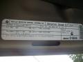 2010 Dodge Ram 2500 Big Horn Edition Crew Cab 4x4 Info Tag
