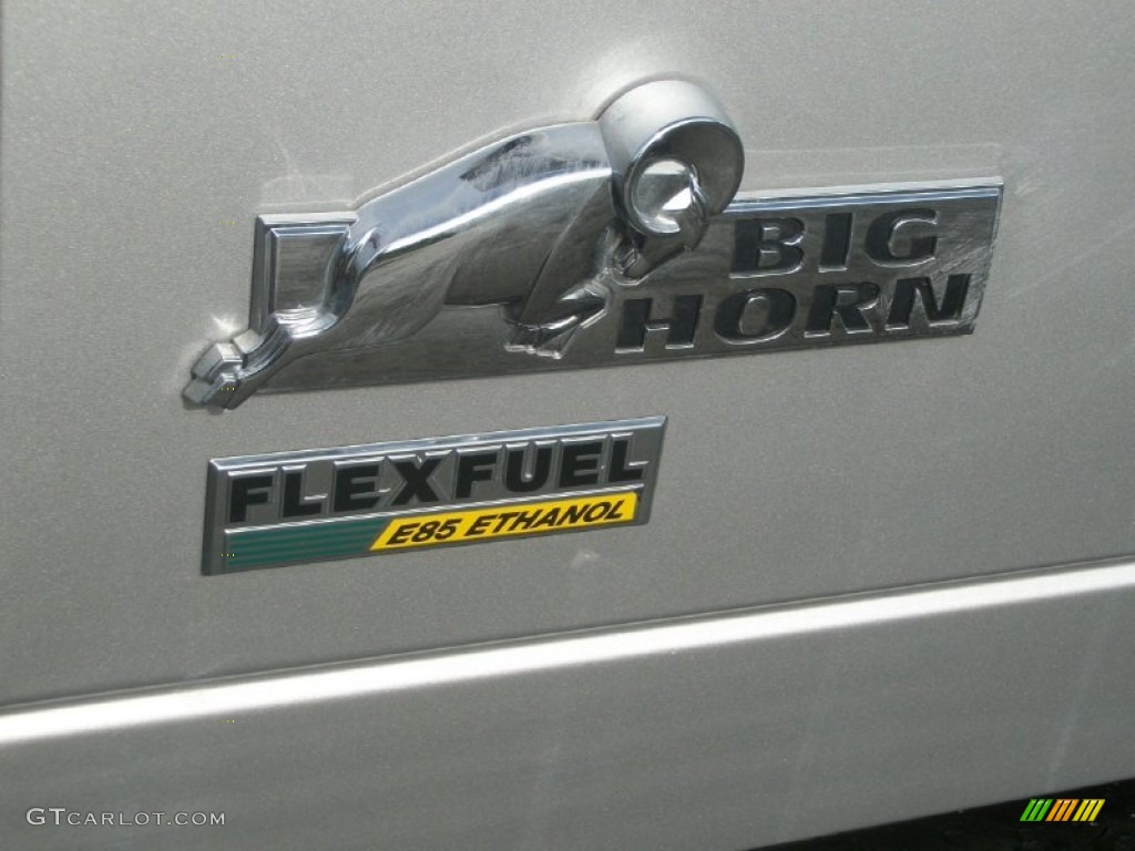 2008 Ram 1500 Big Horn Edition Quad Cab 4x4 - Bright Silver Metallic / Medium Slate Gray photo #32