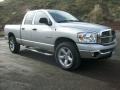 2008 Bright Silver Metallic Dodge Ram 1500 Big Horn Edition Quad Cab 4x4  photo #39