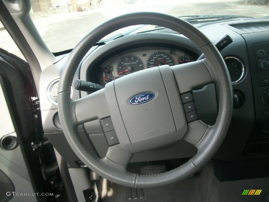 2006 F150 XLT SuperCrew 4x4 - Black / Medium/Dark Flint photo #13