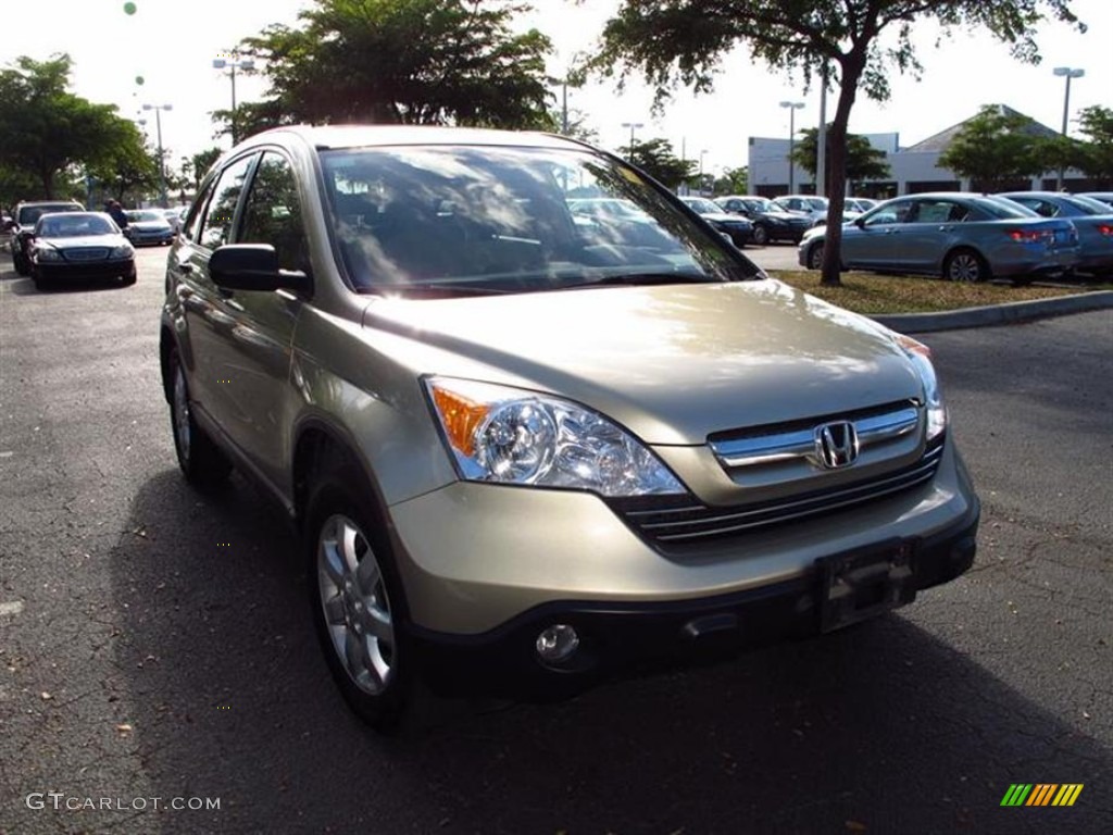 2008 CR-V EX 4WD - Borrego Beige Metallic / Ivory photo #1