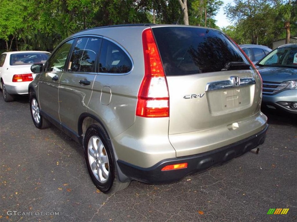 2008 CR-V EX 4WD - Borrego Beige Metallic / Ivory photo #3