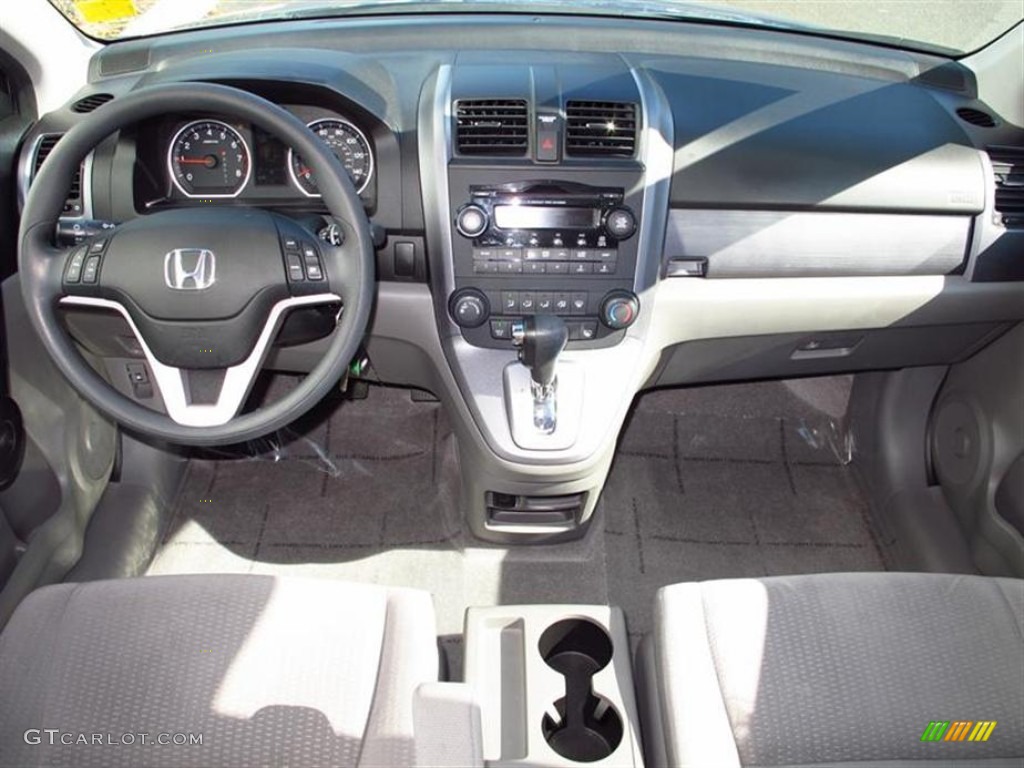 2009 CR-V EX - Glacier Blue Metallic / Gray photo #10