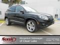 2012 Deep Black Metallic Volkswagen Tiguan SEL  photo #1