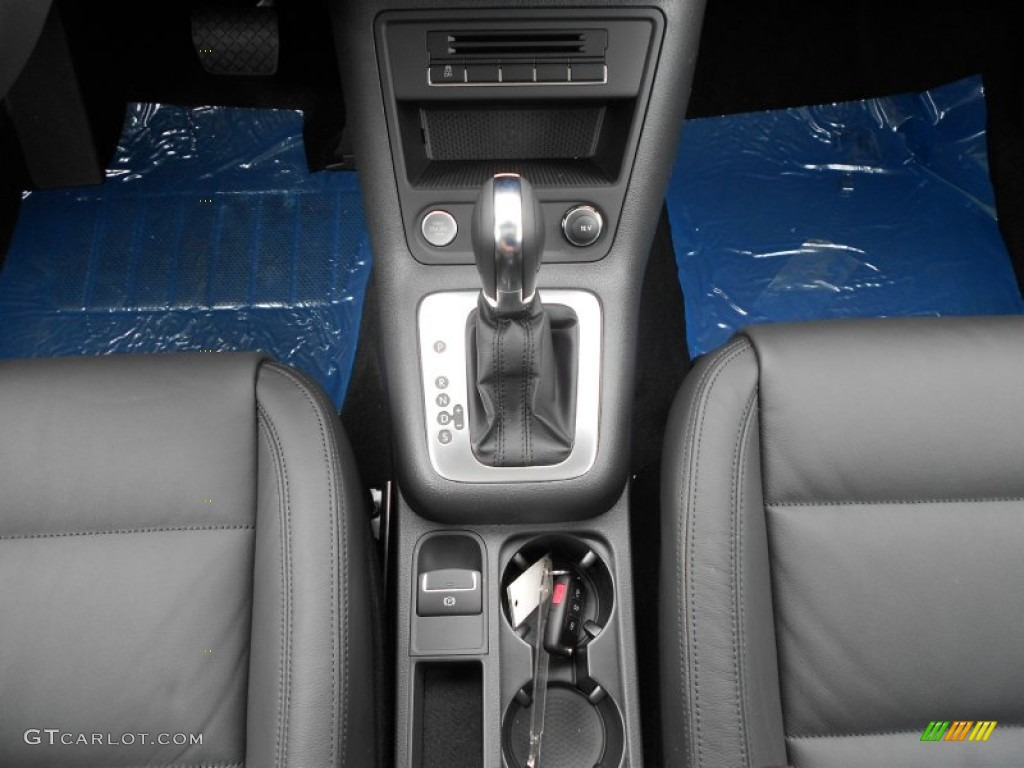 2012 Tiguan SEL - Deep Black Metallic / Black photo #18