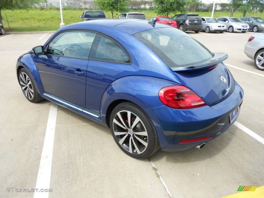 Reef Blue Metallic 2012 Volkswagen Beetle Turbo Exterior Photo #63008246