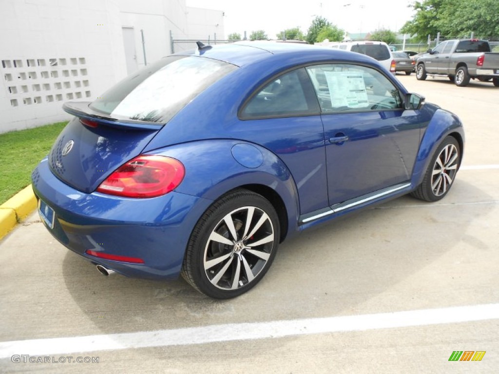 Reef Blue Metallic 2012 Volkswagen Beetle Turbo Exterior Photo #63008264