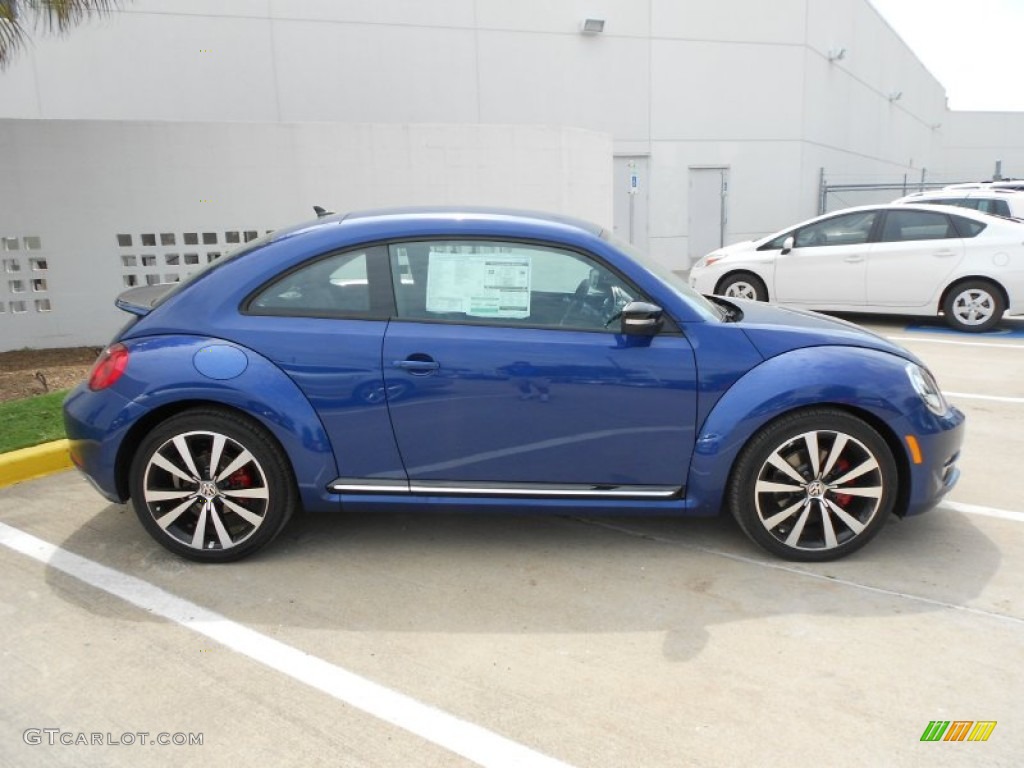 Reef Blue Metallic 2012 Volkswagen Beetle Turbo Exterior Photo #63008273