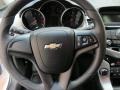 Jet Black/Medium Titanium 2011 Chevrolet Cruze LS Steering Wheel