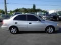 2002 Silver Mist Hyundai Accent GL Sedan  photo #12