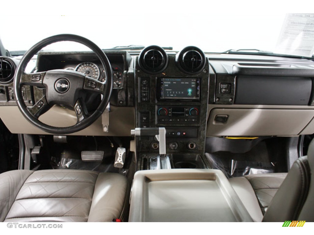 2005 Hummer H2 SUV Wheat Dashboard Photo #63009893