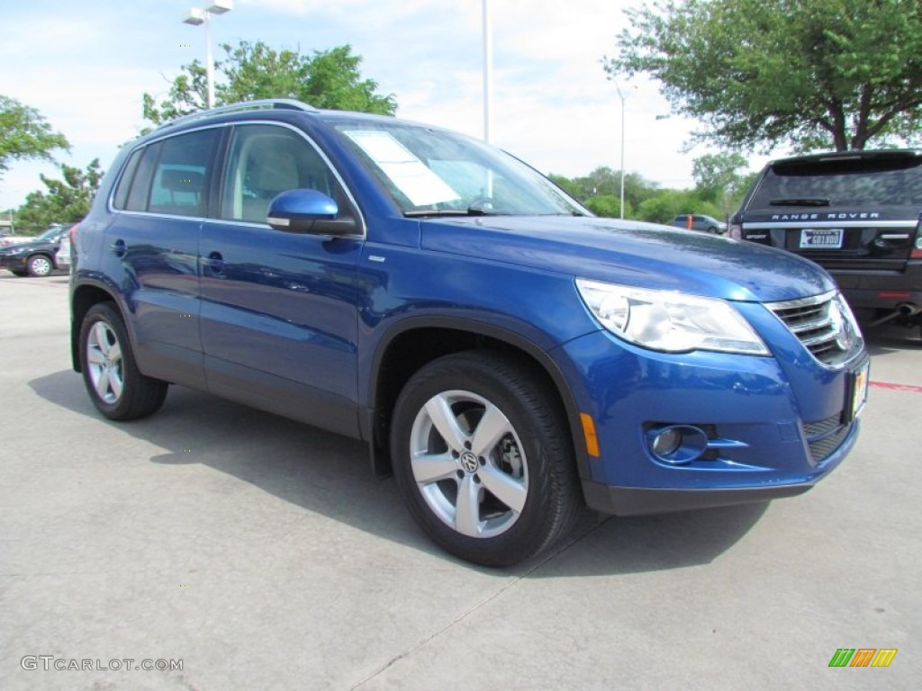Sapphire Blue Metallic 2010 Volkswagen Tiguan Wolfsburg Edition Exterior Photo #63009905