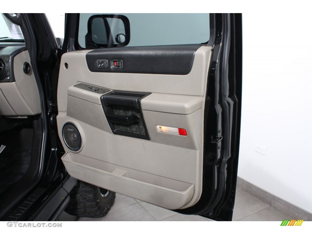 2005 Hummer H2 SUV Wheat Door Panel Photo #63009956