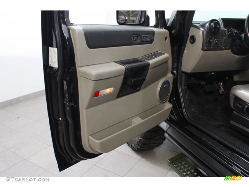 2005 Hummer H2 SUV Wheat Door Panel Photo #63009985