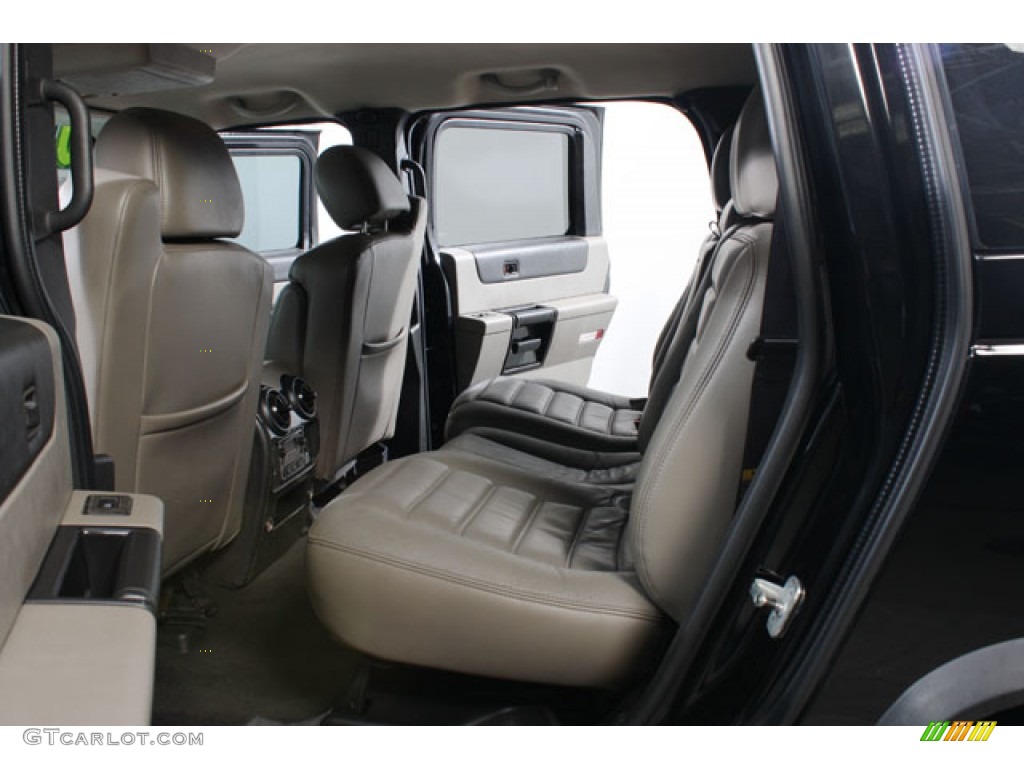Wheat Interior 2005 Hummer H2 SUV Photo #63010010