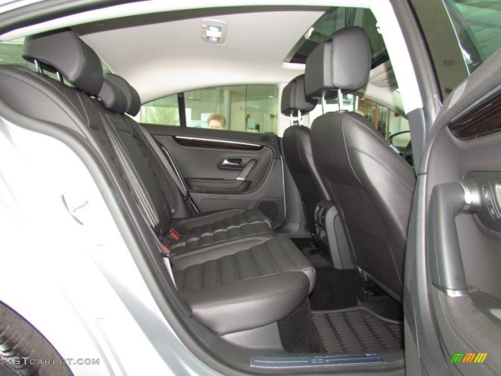 Black Interior 2013 Volkswagen CC V6 Lux Photo #63010241