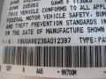 NH700M 2006 Acura TL 3.2 Parts
