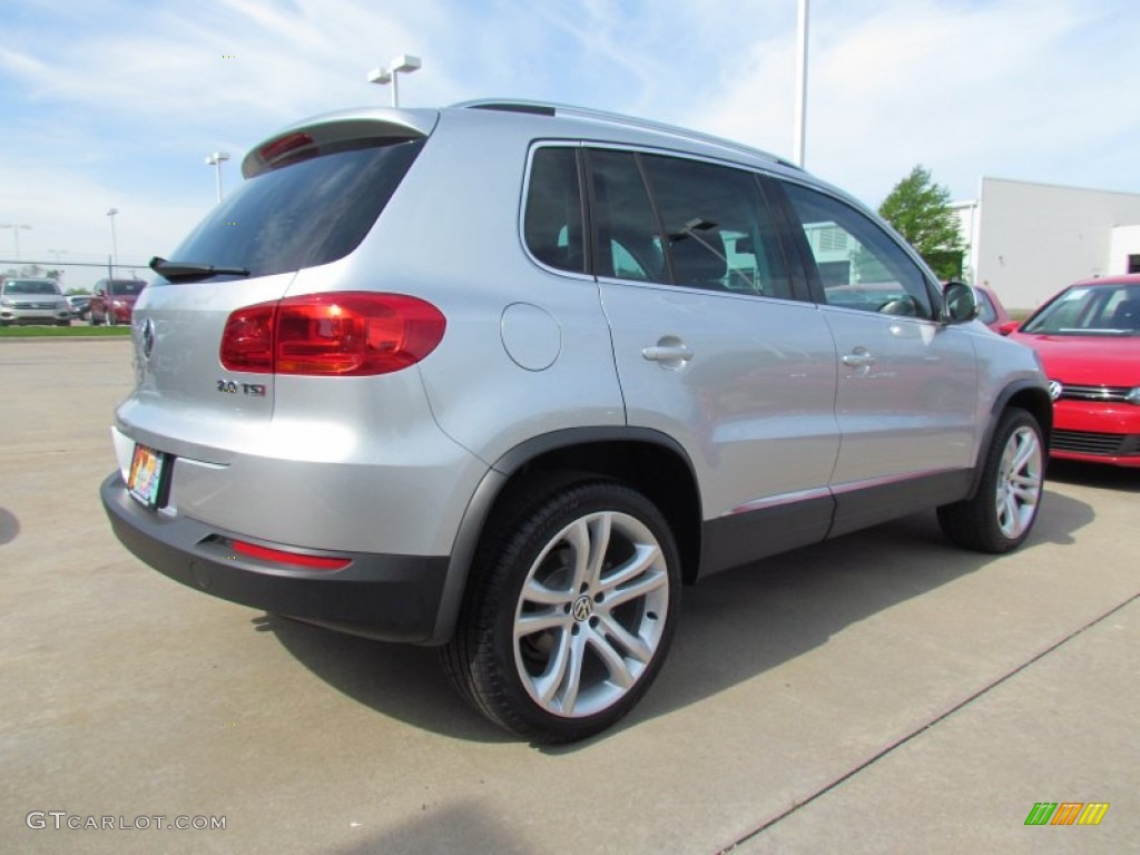 Reflex Silver Metallic 2012 Volkswagen Tiguan SEL Exterior Photo #63010274