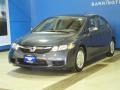 2009 Polished Metal Metallic Honda Civic Hybrid Sedan  photo #3