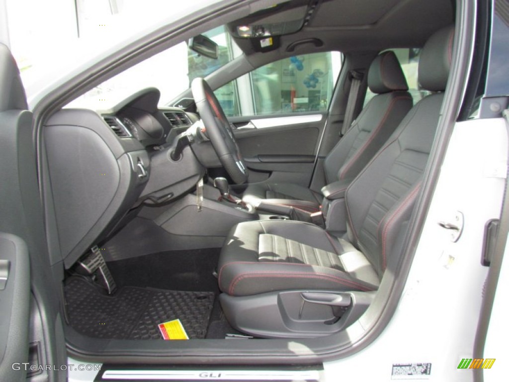 Titan Black Interior 2012 Volkswagen Jetta GLI Autobahn Photo #63010508