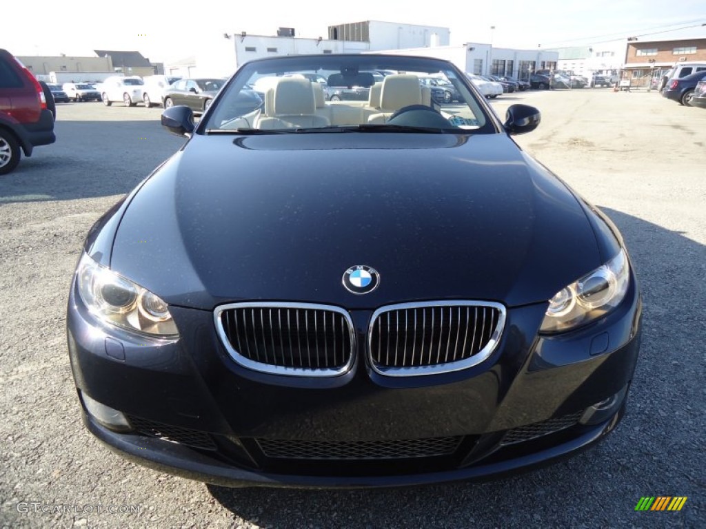 2010 3 Series 335i Convertible - Monaco Blue Metallic / Cream Beige photo #3