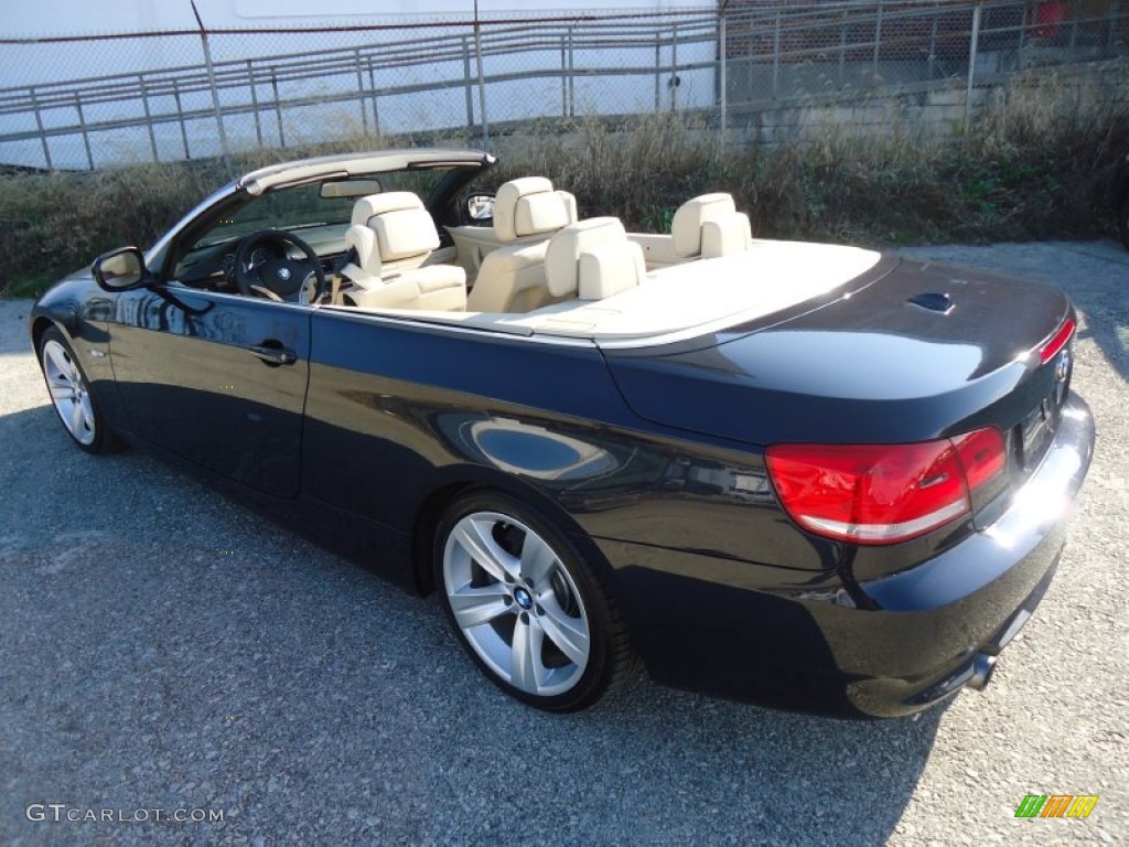 2010 3 Series 335i Convertible - Monaco Blue Metallic / Cream Beige photo #10