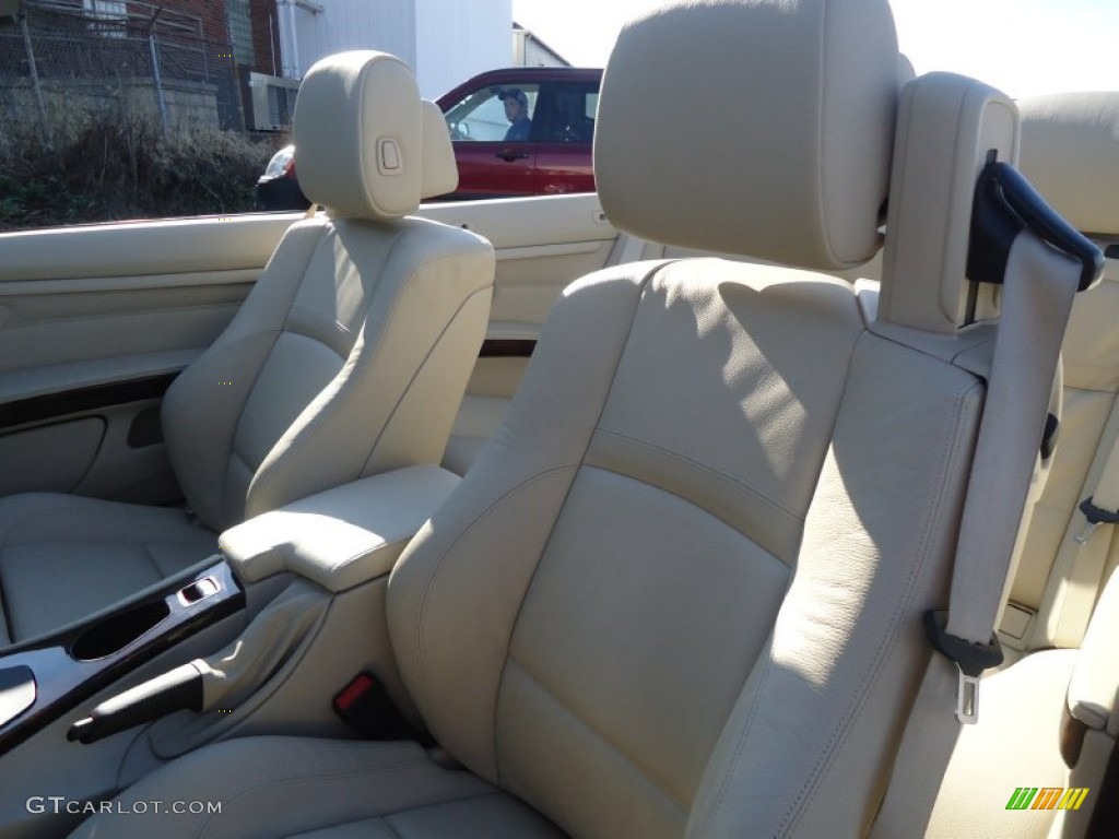 2010 3 Series 335i Convertible - Monaco Blue Metallic / Cream Beige photo #14