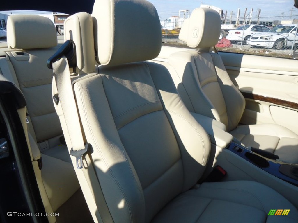 2010 3 Series 335i Convertible - Monaco Blue Metallic / Cream Beige photo #21