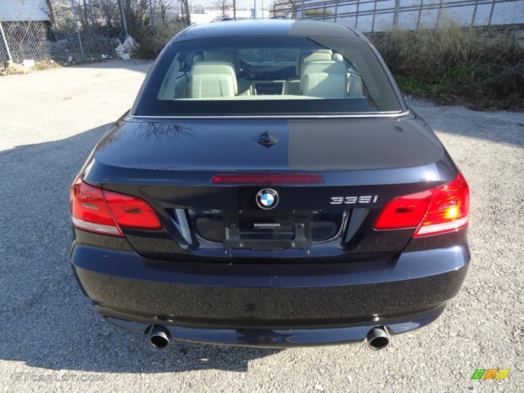 2010 3 Series 335i Convertible - Monaco Blue Metallic / Cream Beige photo #48