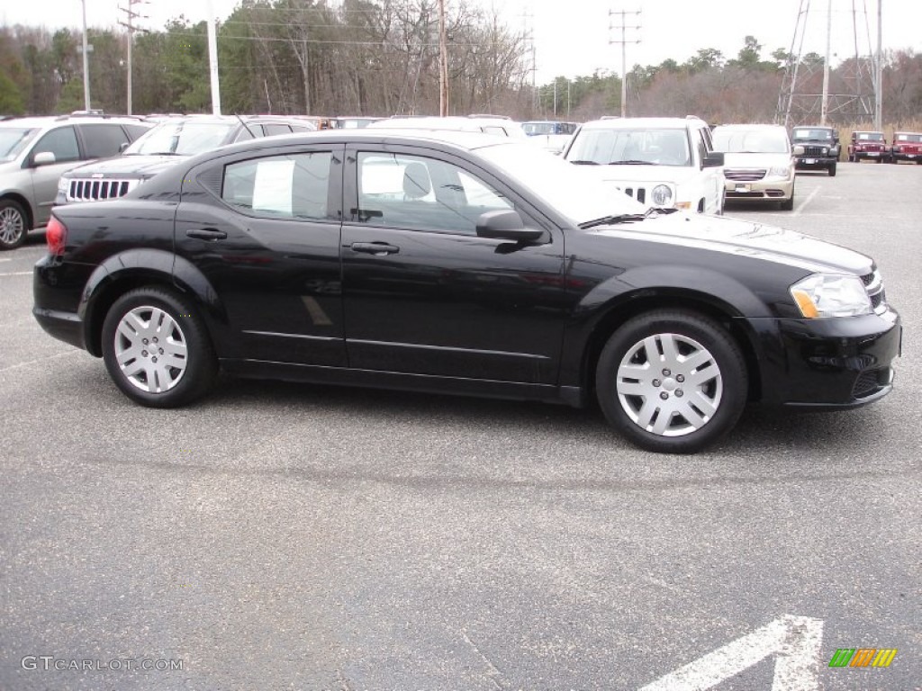 Black 2011 Dodge Avenger Express Exterior Photo #63012029