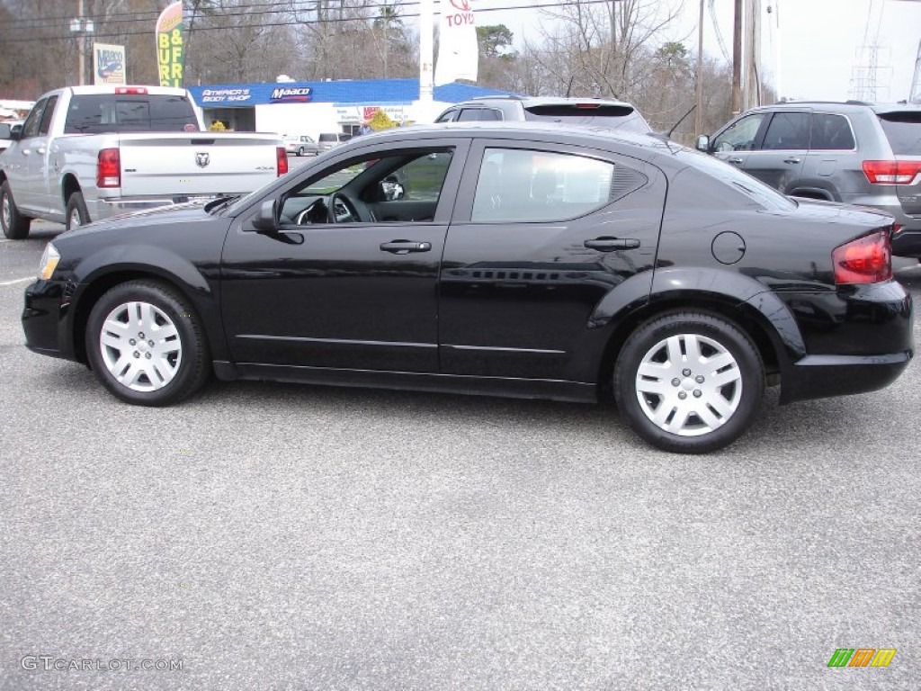 Black 2011 Dodge Avenger Express Exterior Photo #63012045