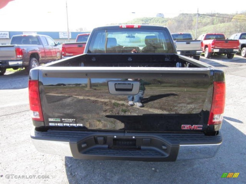 2012 Sierra 1500 Extended Cab 4x4 - Onyx Black / Dark Titanium photo #6