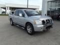 2007 Radiant Silver Nissan Titan SE Crew Cab  photo #2