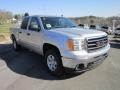 2012 Quicksilver Metallic GMC Sierra 1500 SLE Crew Cab 4x4  photo #1