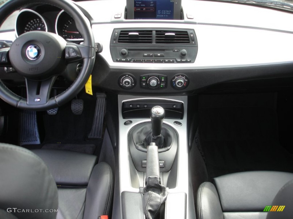 2008 BMW M Coupe Black Dashboard Photo #63013522