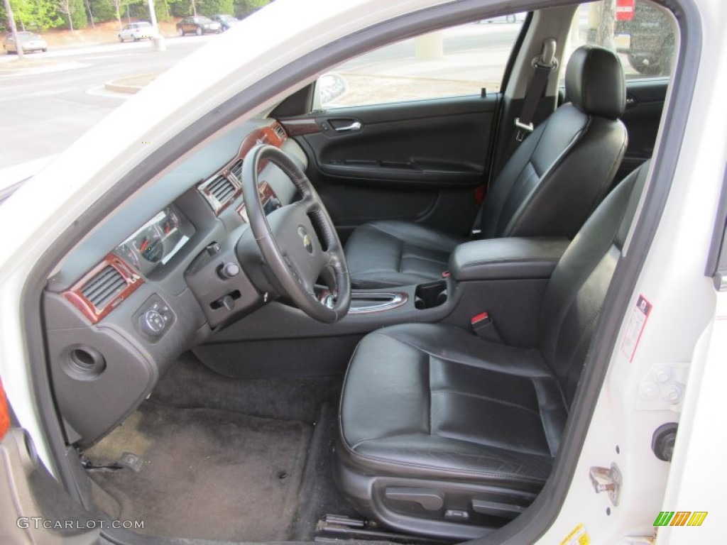 Ebony Black Interior 2008 Chevrolet Impala LT Photo #63014537