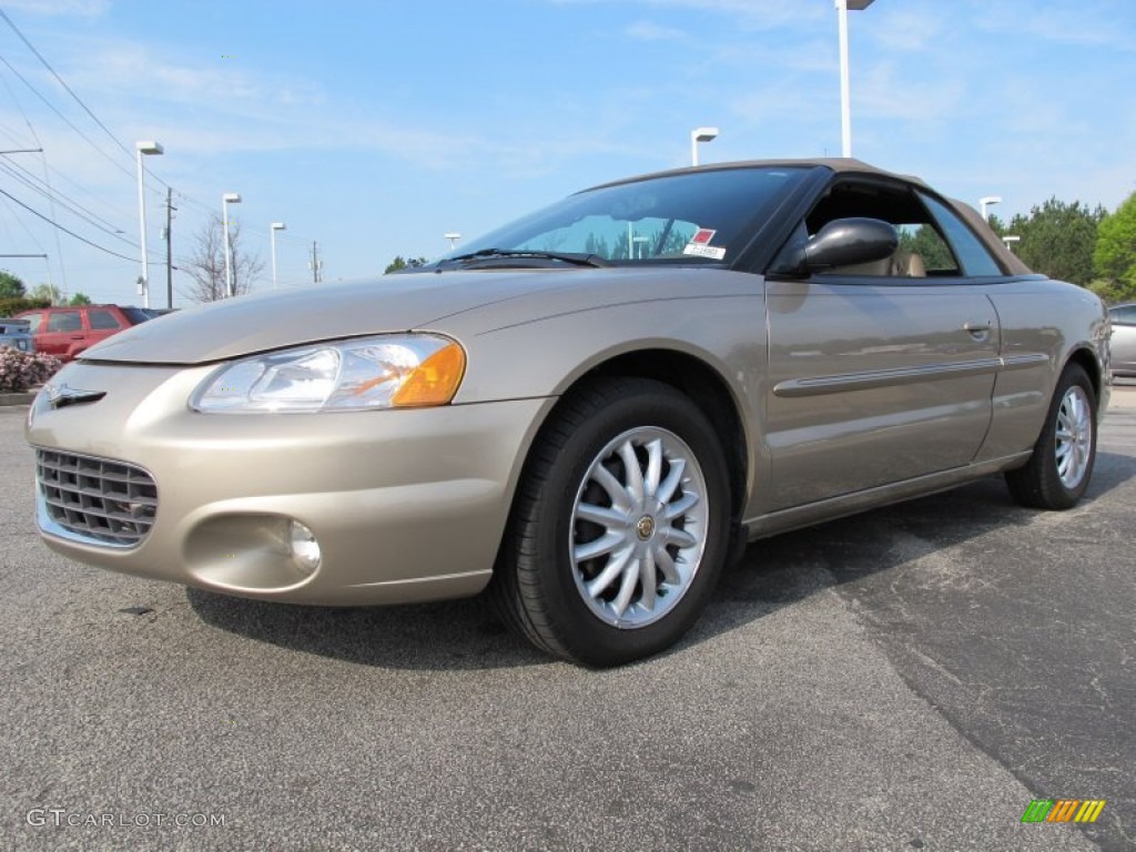 2003 Sebring LXi Convertible - Light Almond Pearl Metallic / Sandstone photo #1