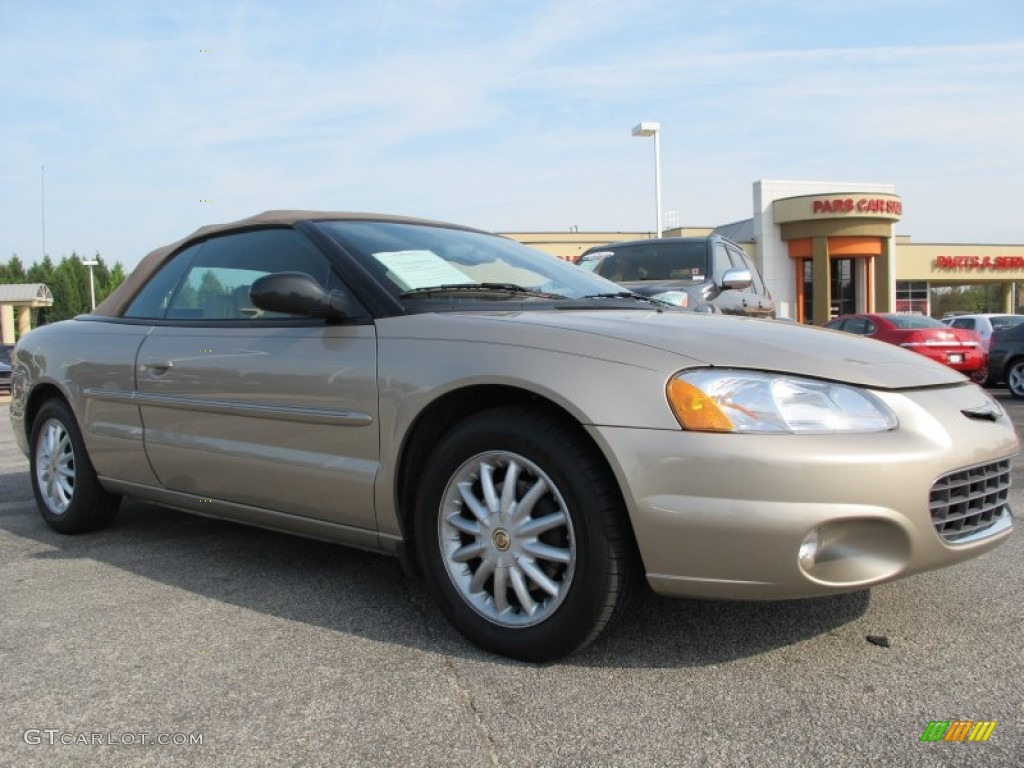 2003 Sebring LXi Convertible - Light Almond Pearl Metallic / Sandstone photo #4