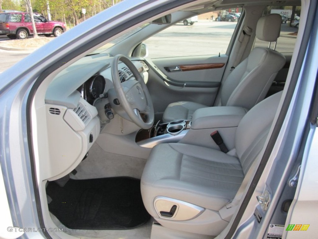 Ash Grey Interior 2006 Mercedes-Benz R 350 4Matic Photo #63016540
