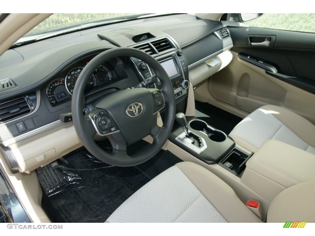 2012 Camry LE - Cosmic Gray Mica / Ivory photo #4