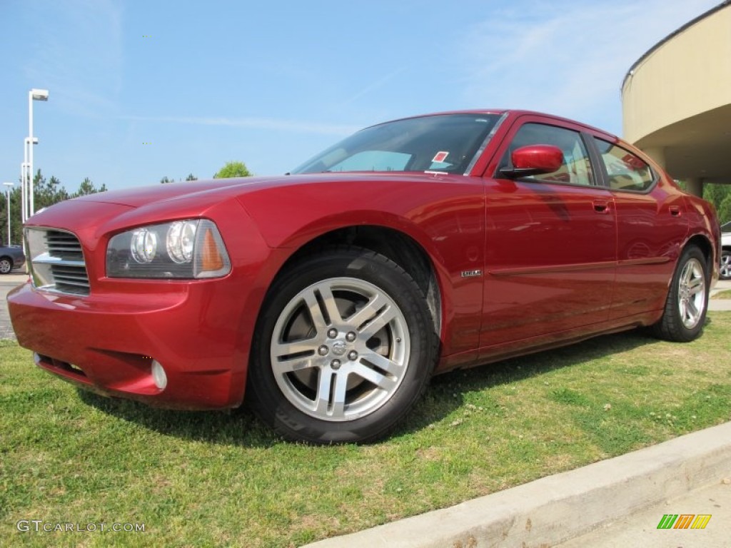 Inferno Red Crystal Pearl 2006 Dodge Charger R/T Exterior Photo #63017198
