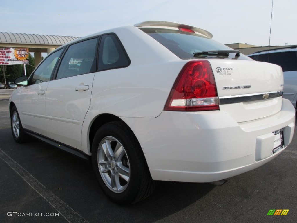 2005 Malibu Maxx LS Wagon - White / Gray photo #2
