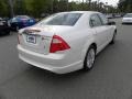 2012 White Platinum Tri-Coat Ford Fusion Hybrid  photo #14