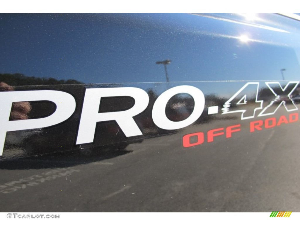 2012 Nissan Titan Pro-4X Crew Cab 4x4 Marks and Logos Photo #63019835